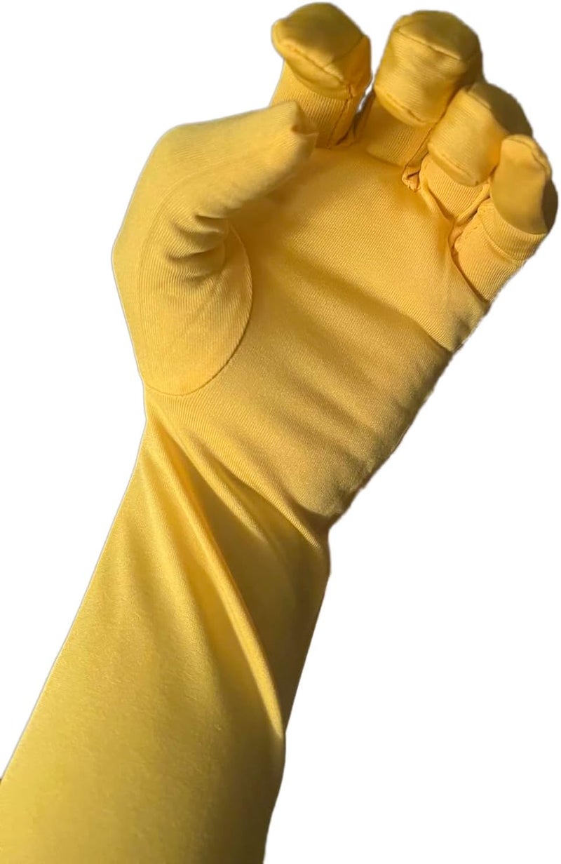 Sheface Men's and Women's 18" Spandex Long Gloves Stretchy Banquet Party Wedding Costume Gloves - Image 3